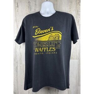 Stranger Things MK Ultra Eleven Distressed T-Shirt Large (21”x28”)